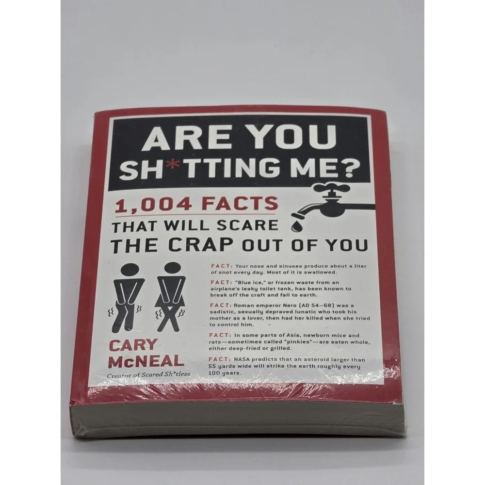 Are You‎ Sh*tting Me? : 1,004 Facts That Will Scare the Crap Out of You by...